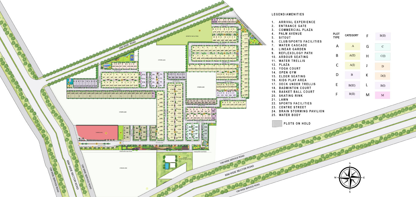 Signature Global City 93 Residential property Site Plan 1